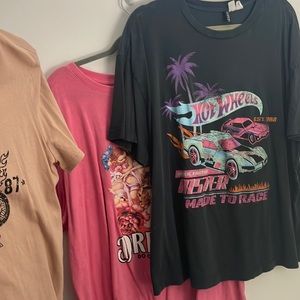 3 oversized shirts size large